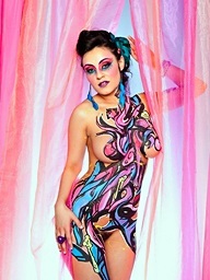 Sexy Pink Body Paint